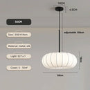 Axyaa Silk E27 LED Pendant Light: Modern Dining & Bedroom Chandelier Droplight