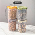 Axyaa Sealed Jar: Moisture-Proof Grain Storage Box with Handle