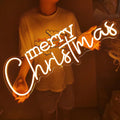 Large Axyaa LED Neon Sign for Holiday Decor - 30x11 inches