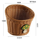 Axyaa Handwoven Rattan Wicker Basket Set for Home Storage and Serving