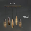 Axyaa Crystal Chandeliers: Modern LED Ceiling Lamp for Living Room