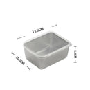 Axyaa Stainless Steel Fridge Container with Lid for Fresh Food Storage