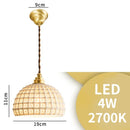 Axyaa Ceramic Nordic LED Pendant Lamp for Home Decor & Indoor Lighting