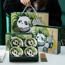 Axyaa Hand Drawn Cartoon Ceramic Bowl & Chopsticks Set: Creative Giftware