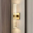 Axyaa Crystal Bedside Wall Lamp: Modern High-End Light Luxury for Living Room, Bedroom, Study