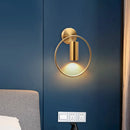 Axyaa Adjustable GU10 LED Wall Lamp for Home Bedroom Decor