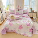 Axyaa Summer Quilt: Washed Cotton, Printed Design, Cool & Breathable