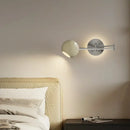 Axyaa Nordic Retro LED Bedside Lamp Cream Style for Bedroom Study Home Decoration
