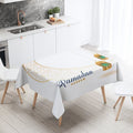 Axyaa Ramadan Mubarak Tablecloth - Islamic Muslim Mosque Home Decor