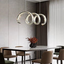 Axyaa Modern Indoor Pendant Lights LED Chandelier Ceiling Lamp Dining Room Decor
