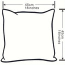 Axyaa Soft Plush Striped Corduroy Throw Pillowcase Set for Home Décor