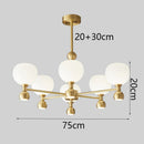 Axyaa LED Pendant Chandeliers for Modern Home Decor and Indoor Lighting