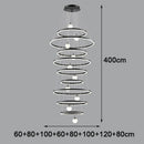 Axyaa Nordic Stair Chandelier Living Dining Room Lights Indoor Lighting