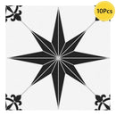 Axyaa Self Adhesive Vinyl Floor Tile Sticker Waterproof Non-slip Wall Sticker