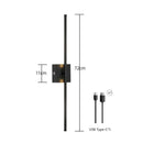 Axyaa Cordless LED Wall Lamp with Remote Control for Corridor Lighting