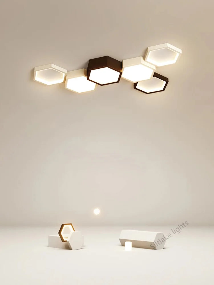 Axyaa Round LED Ceiling Chandelier With Remote Control for Living Room, Bedroom, Dining Room