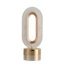 Axyaa Crystal LED Table Lamp: Modern Light Luxury Bedroom Decor & Romantic Night Light