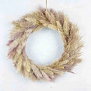 Axyaa Bohemian Reed Wreath | Wall Decoration | Garland Hanging Ornament
