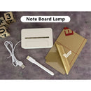 Axya LED Message Board Night Light with Pen - Gift for Kids, Girlfriend, Creative Decoration