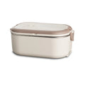 Axyaa Electric Heated Lunch Box Portable Stainless Steel Food Warmer Container