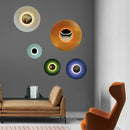 Axyaa Modern LED Round Wall Lamp for Living Room Bedroom Home Decor