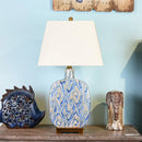 Axyaa Retro Ceramic Table Lamp for Home and Office - American Design