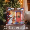 Cute Christmas Prints Pillow Covers by Axyaa