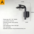 Axyaa Waterproof LED Wall Light IP65 Modern Garage Balcony Atmosphere Light