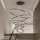 Nordic Dining Room Pendant Light by Axyaa - Indoor Ceiling Chandelier for Living Room
