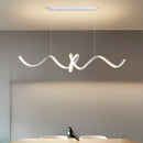 Axyaa Modern LED Chandeliers for Living and Dining Room Lighting