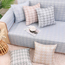 Axyaa 50x50 Cooling Cushion Cover: Luxury Solid Color Throw Pillow for Sofa, Bedside & Office