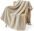 Axyaa Coco Plush Fleece Blanket - Cozy Throw for Couch, Bed, or Chair