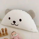 Axyaa Cartoon Cushion: Comfy Cotton Headrest Pillow for Bedroom
