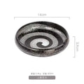 Axyaa 6inch Ceramic Plate Korean Kimchi Salad Dish Single Plate Bowl