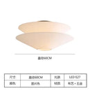 French Cream Umbrella Cloth Ceiling Lamp by Axyaa for Dining Room & Bedroom