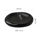 Axyaa Matte Ceramic Irregular Plate Set for Molecular Cuisine and Sushi Dining