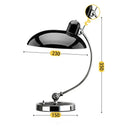 Axyaa Kaiser Idell Table Lamp - Modern Bauhaus Design for Home Office Décor