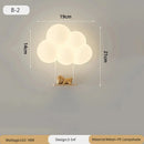 Axyaa Cartoon Wall Lamp: LED Home Wall Decoration for Living Room and Bedroom