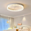Axyaa LED Ceiling Light Dimmable Modern Round Glossy Lighting Fixtures
