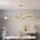 Axyaa Modern LED Pendant Chandeliers for Living Room and Dining Room