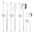 Axyaa Black Gold Stainless Steel Dinnerware Set - Elegant Tableware Collection