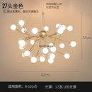 Axyaa Glass Ball Pendant Light for Nordic Modern Style Living Room