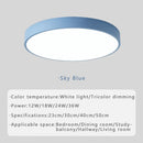 Axyaa LED Ceiling Light: Modern, Creative, Minimalist, Circular Design for Home Decor