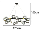 Axyaa LED Chandeliers for Modern Living Room Indoor Lighting