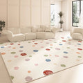 Axyaa Graffiti Print Living Room Carpet: Colorful, Artistic, & Luxurious Home Decoration Mats