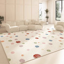 Axyaa Graffiti Print Living Room Carpet: Colorful, Artistic, & Luxurious Home Decoration Mats