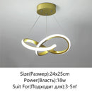 Axyaa Modern LED Ceiling Chandelier for Home Lighting