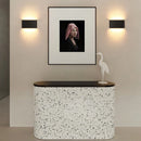Axyaa Modern 12W Indoor/Outdoor LED Wall Sconce - Aluminum Waterproof Up/Down Light in Black White