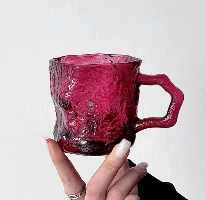 Axyaa Rose Glass High Appearance Drink Cup