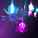 Axyaa Spider Style LED Halloween String Lights for Festival Party Decoration